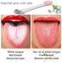 Tongue Scraper Cleaner, Bad Breath Treament&Get Rid of White Tongue, 100% BPA Free Medical Grade Stainless Steel Tongue Scrubber for Oral Care Dentist Recommendation