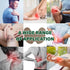 Knee Relief Heat Patches 36 Count - Natural Herbal Plaster for Long Lasting Muscle & Joint Relief