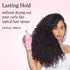 Rizos Curls Alcohol-Free Volumizing Hair Spray, Touchable Hold Without Crunch, Infused with Rosemary & Argan Oil