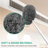 Washable Ceiling Fan Cleaner, 13 to 50 Inch Microfiber Duster with Telescoping Extension Pole (Gray)