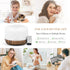 Aromatherapy Essential Oil Diffuser for Room, 300ml Cool Mist Humidifier with Colorful Lights, Auto Off for Home Bedroom
