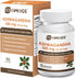 OMOGS Organic Ashwagandha, Pure Herb Extract, Added Black Pepper, High Absorption, for