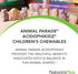 Natures Plus Animal Parade AcidophiKidz, Berry Flavor - 90 Chewable Tablets with Probiotics, FOS & Grape Seed