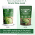 Organic Wheat Grass Powder (8.8 Ounce/250gm) Non-GMO, Vegan, Superfood | Antioxidant, Energy, Detox, Immunity Booster, Skin Health| Resealable Bag
