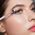 MSQ Eye Makeup Brushes Set with Soft Synthetic Hairs & Real Wood Handle for Eyeshadow, 12pcs (Pink)