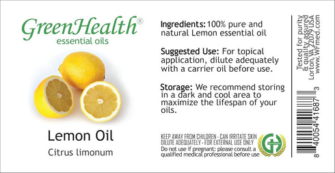 Lemon Essential Oil – 8 fl oz (237 ml) Aluminum Bottle w/Plug Cap – 100% Pure Essential Oil