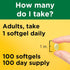 Nature Made Vitamin E 180 mg (400 IU) dl-Alpha, 100 Softgels - Dietary Supplement for Antioxidant Support, 100 Day
