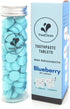 90 Toothpaste Tablets - Refill/Recycle Glass Tube for Travel and Daily Home Office Use, Nano Hydroxyapatite,