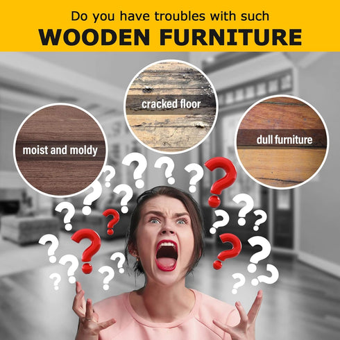 CARGEN Beeswax Furniture Wood Polish - Natural Wood Polish and Conditioner, 300ML, Christmas Gifts