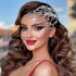 Wedding Headband Crystal Bridal Headpiece, Rhinestone Hair Accessories for Women Bride and Bridesmaids (562 Silver)