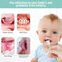 42PCS Baby Toothbrush with Box, 1 Finger Baby Oral Cleaner, Disposable Tongue Cleaner for 0-36 Months Babies