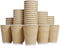 Luckypack Hot Paper Cups_12 oz Disposable Insulated Corrugated Sleeve Ripple Wall Paper Cup