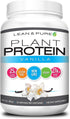 Lean & Pure Plant Vegan Protein Powder, 25g Protein, Non GMO, Gluten Free, Vanilla, 821g