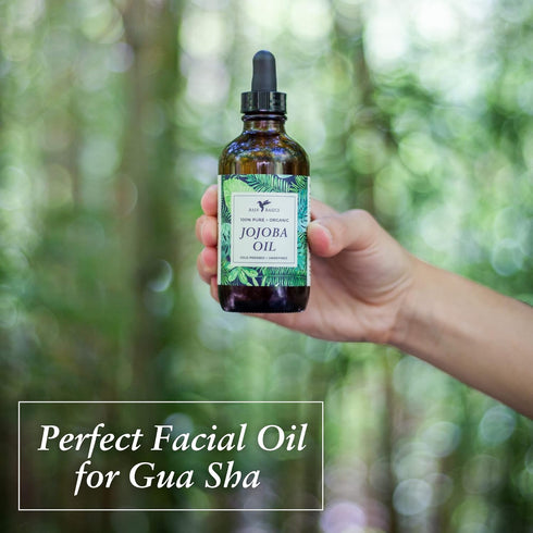 Pure Jojoba Oil for Skin, Cold Pressed Moisturizer for Face, Body, Nails, and Hair – 4 oz Bottle