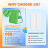 XL Wet Pads Refills for Swiffer XL Dry Sweeping Cloths, Reusable Microfiber Mop Pads for Hardwood Floor Cleaning