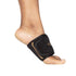 Copper Fit Rapid Relief Plantar Fascia Arch Foot Wrap with Hot or Cold Gel Pack, Adjustable, Black