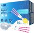 Pregnancy Tests with Cup, 50 Bulk Strips for Home Detection, Over 99% Accuracy, Individually Wrapped