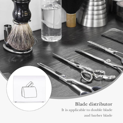 Linkidea 4 Pack Metal Safety Razor Blade Disposal Bank