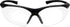 grinderPUNCH Full Lens Magnification Safety Glasses, Black Frame, Clear Lens Reading Eyewear