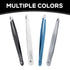 L’espoir High Precision Slant Tweezers, Rust-Free Stainless Steel, Perfect Alignment for Daily Beauty Routine - Black