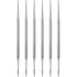Mudder 6 Pack Ingrown Toenail Files, Double Sided Toenail Lifters, Stainless Steel Manicure Tools