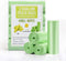 Jaoul 2.6 Gallon Trash Bags, Strong & Unscented Mini Garbage Bags for Kitchen, Bathroom, Office, Green, 80 Counts