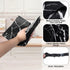 Zonon 100 3 13x16 Inch Pcs Black Marble Guest Towel Disposable Bathroom Paper Napkins Decorative Hand Towels Ply