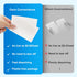 LANSIRY 200 Laundry Detergent Sheets - Loads Fresh Linen Scent Washing Strips, Compact Lightweight Liquidless