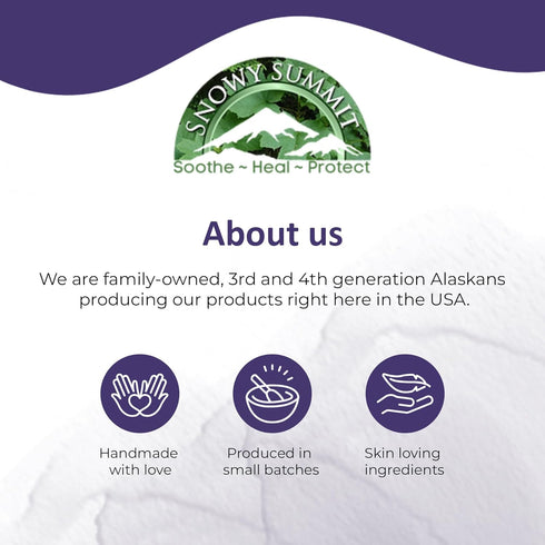 Alaska Devil's Club Lavender Salve - Handmade Skin Care Ointment with Lavender, Natural Muscle Rub - 2 oz, Made in USA