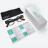 Tortoise Shell Geometric Cat Eye Reading Glasses for Women, Funky Look & Clear Vision, Sturdy Magnifying Glasses for