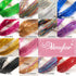 Umylar Clip in Hair Tinsel Pack of 12 Pcs 20 Inch Glitter Blue Tinsel Hair Extensions