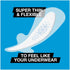 Unscented Light Absorbency Liners by U by Kotex
