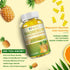 Magnesium Glycinate Gummies 400mg - Sugar Free Magnesium Taurate, Malate with Vitamin D, B6, CoQ10, 120 Gummies
