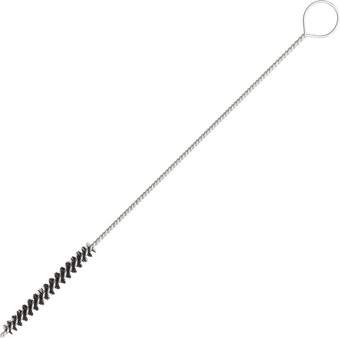 Redecker Nylon Hair Gripping Brush 11 inches - Sturdy Wire Handle, Made in Germany, Hanging Loop for Storage