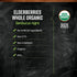 Immune 16 (Pack 2) Frontier Co-op Organic Dried Elderberries, European Whole - Non-GMO Elderberry Berries Dried