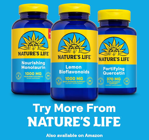 Nature's Life Bioflavonoids 1000mg per Serving | 250 Capsules | Antioxidant for Healthy Capillaries
