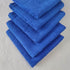 RSV Clean Microfiber Dish Towels 12" x 12" Inch, Blue, 20 Pack Premium Towels for Cleaning Glass, Kitchens, and