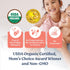LOVEBUG Award Winning Probiotics for Constipation & Stomach Discomfort, Easy-to-Take Powder, 30 Packets