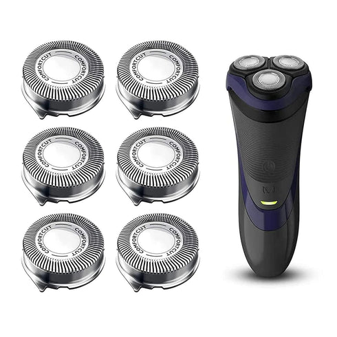 SH30 Replacement Heads for Philips Norelco Shaver Series 3000, 2000, 1000, S738, Durable Sharp Blade, Comfortcut Blades