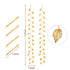 WILLBOND 2 Pcs Gold Leaf Greek Goddess Accessories, Wedding Headband Bridal Headpiece for Women, 13.5 Inch