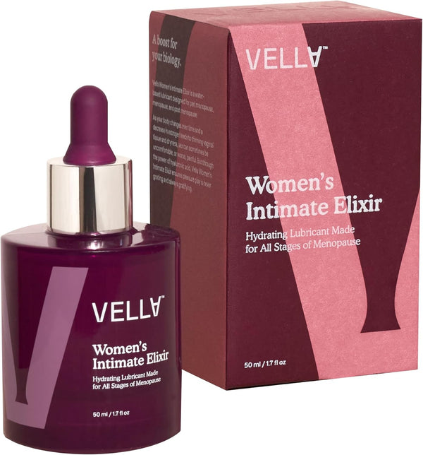 Vella Women's Intimate Elixir - Lightweight Water-Based Hydration - Ideal for all