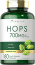 Carlyle Hops Supplement 700mg, 180 Capsules, Non-GMO & Gluten Free, Traditional Herb