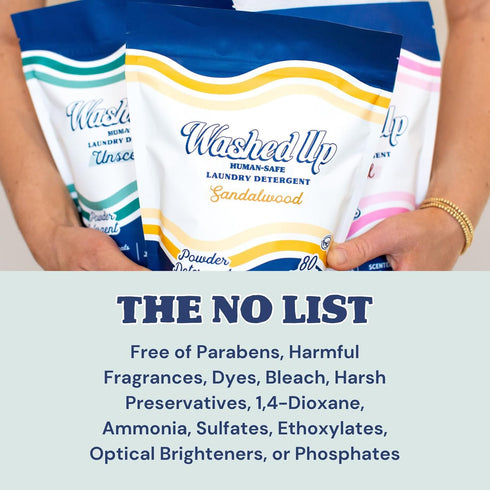 Unscented Laundry Detergent Powder | Fragrance-Free | Safe for Sensitive Groups | Powerful Clean | Plant