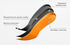 ARIAT Men's Energy Max Work Insole, Wide Square Toe, Orange, 13 W