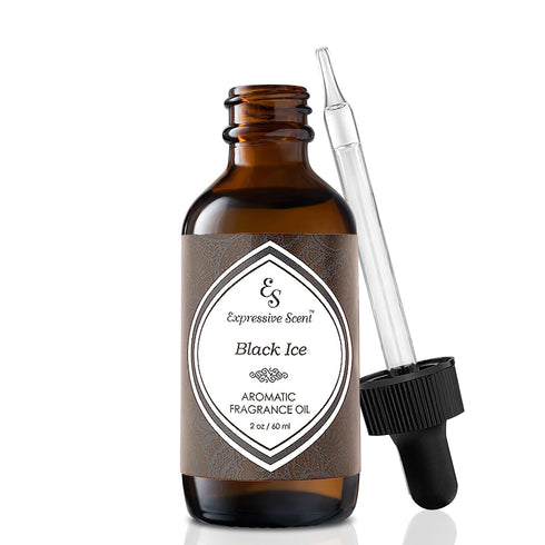 2oz Scented Home Fragrance Essential Oil by Expressive Scent (Black Ice)
