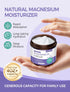 Magnesium Cream - Natural Magnesium Lotion - Body Butter with Shea Butter & Coconut Oil - Fast-Absorbing, Lightweight