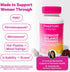 Gummies 60 Gummies Pink Stork Hormone Balance for Women PMS, Menopause & Estrogen Support Mood, Bloating, Hot Flashes