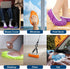 Cosywell Shoes Cover for Mop Slippers - Dusting Mop Shoes for Floor Cleaning, Washable 10 PCS, 5 Pairs (L)