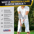 NeoTech Care Elbow Support Brace - Breathable - Men, Women, Right or Left (Gray, Size M, 1 Unit)