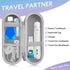 PISIWER Toothbrush Travel Case For Electric Toothbrush, Hard Protective Storage Bags(Milk Grey)
